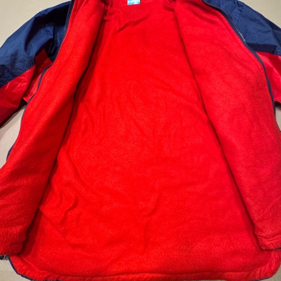 FC Barcelona Red and Blue Fleece lined Jacket - Picture 3 of 7